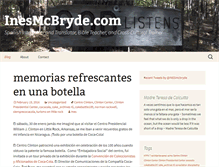 Tablet Screenshot of inesmcbryde.com